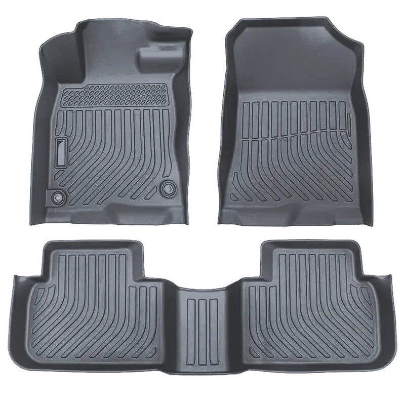 Kit de tapis intérieurs 3D en gris