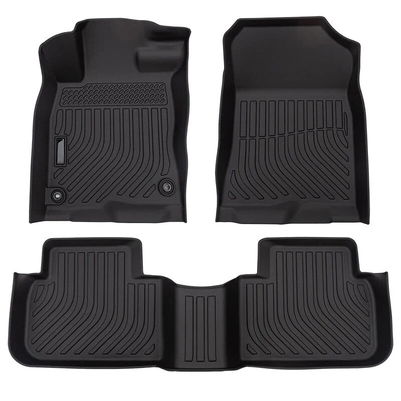 Kit de tapis intérieurs 3D en noir