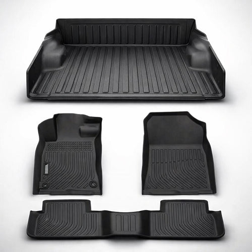 Tapis 3D pour pick-up avec protection de benne en noir